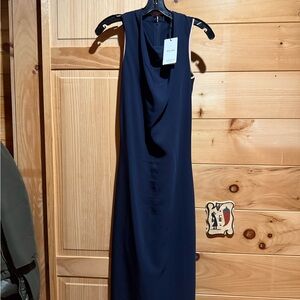 Reiss Midnight Blue Maxi Dress